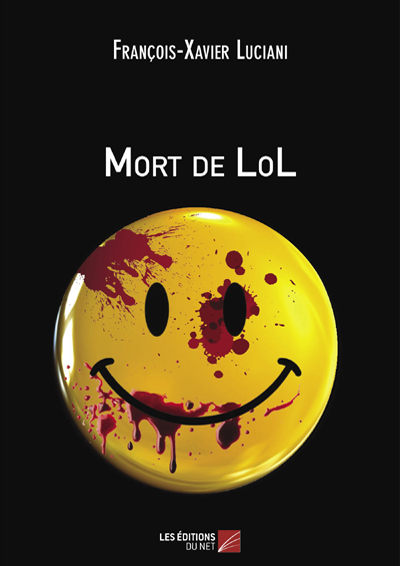 smiley jaune ensanglanté sur fond noir